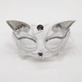 thumbnail image 1 of Máscara de zorro de encaje para Halloween, máscara de ojos Sexy, máscara de Animal de media cara, máscara de gato de encaje erótico, juguetes Sexy para mujer, máscara de ojos para pareja, 1 of 4