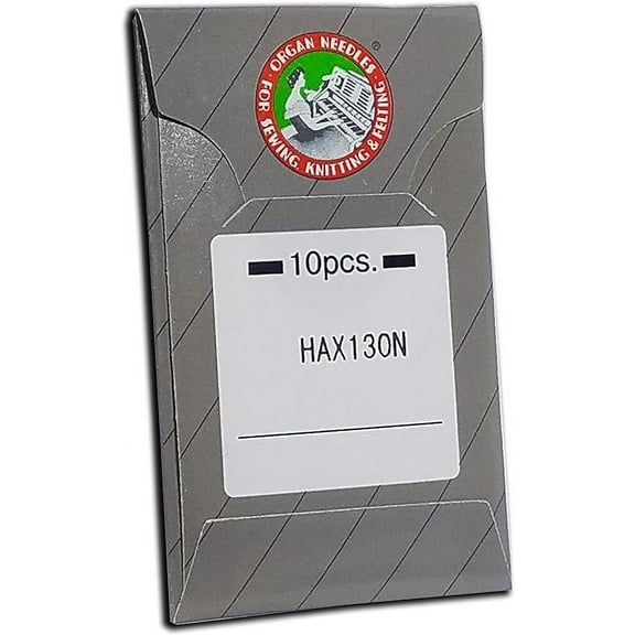Teamwork 10 Organ HAX130N Top-Stitch and Embroidery Flat Shank Home Sewing Machine Needles ~ Multiple Sizes! (Metric 90/14)