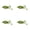 A-4Pcs, variant on 3.6*2.7" Topwater Lure â Realistic Prop Soft Swimbait with Weedless Hooks, Floating Bass Trout Fishing Lures for Freshwater & Saltwater, for Pike Snakehead