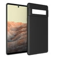 thumbnail image 2 of TopSave Slim, Matte Black Thin Soft Rubber Gel Back TPU Cases For Google Pixel 7 6.3", 2 of 3