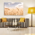 thumbnail image 2 of Christ Canvas Art Jesus Framed Painting Shouts Of Joy Quotes Wall Decor Christian Religious Wall Art, 2 of 6