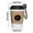 Blanc, variante sur Distributeur de Sacs à Excréments de Chien - Design 2-en-1 avec Tasse à Café, Organisateur de Déchets pour Animaux avec Mousqueton, Transporteur de Déchets Portable pour Promenade en Plein Air, Voyage, Randonnée et Usage Quotidien (Convient Aussi aux Chats!)