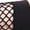 Black, variant on Women Glitter Fishnet Socks Transparent Elastic Sheer Ankle Socks