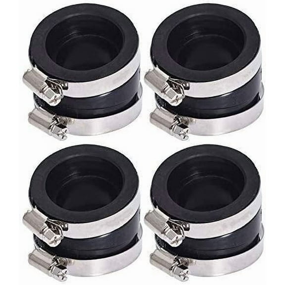 SEBLAFF 4 Intake Carburetor Carb Boot Replacement for Suzuki GS750E GS750L GS750T 1980-1983