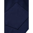 thumbnail image 3 of Innerwin Bas Taille Haute Femmes Harem Pantalons Course Jambe Large Stretch Pantalon Bleu M, 3 of 9