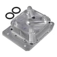 thumbnail image 1 of Kit de enfriador de aceite de motor Unique Bargains compatible con Nissan Altima Maxima tono plateado de aleación de aluminio con sellos O-ring, 1 of 6