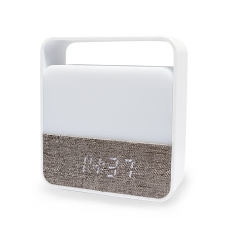 

BYDOT Moon Rise Kids Alarm Clock Wake Up Light & Night Light Adjustable Volume Kid