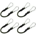 thumbnail image 2 of 4pcs Outdoor Bungee Straps Carabiner Hooks Bungee Cords Luggage Tie Downs Elastic Camping Cords, 2 of 10