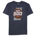 thumbnail image 4 of Camiseta gráfica INDY 500 Splandor para hombre, azul, pequeña, 4 of 4