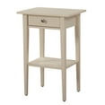 thumbnail image 2 of Nmkwnr 1 Drawer Nightstand for Home, Bedroom, Office, Beside Table with Open Shelf, Beige, 2 of 4