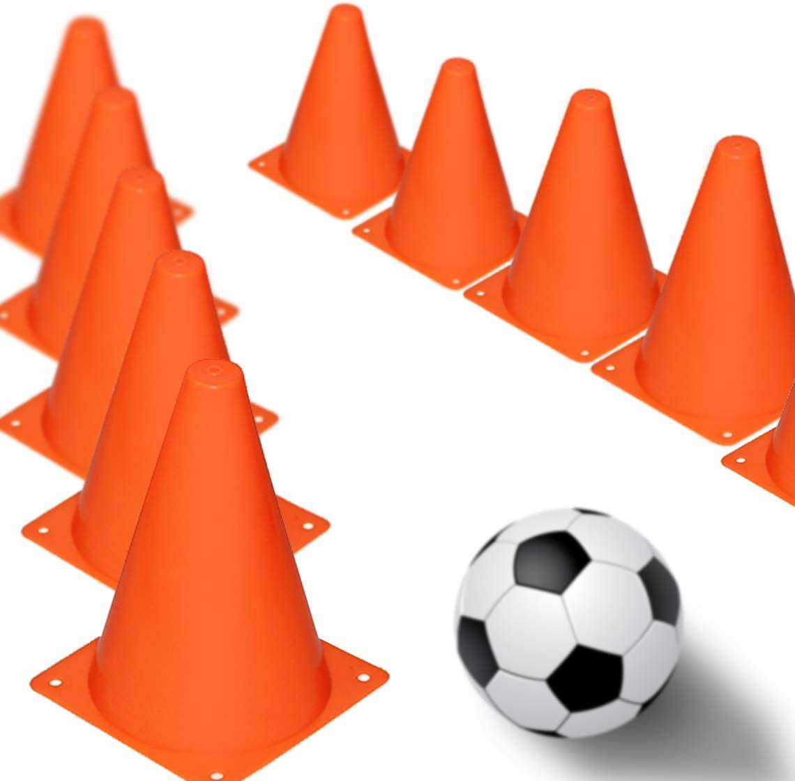Novelty Place [MultiPurpose] Neon Orange Sport Training Activity Cones