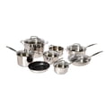 thumbnail image 1 of Cuisinart Chef's Classic 14 Piece Stainless Steel Induction Cookware Set, Silver, 1 of 4