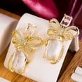 thumbnail image 3 of Stylish Bowknot Earrings, 3 of 8
