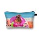 thumbnail image 1 of Bolsa de cosméticos con estampado de perro salchicha para mujer, monedero de moda para compras, bolsa de almacenamiento de maquillaje para niña, estuche de cosméticos, regalo, neceser LIUWENJING unisex, 1 of 2