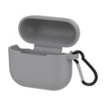 thumbnail image 2 of Funda de silicona Compatible con 3 2021, funda protectora completa para auriculares inalámbricos, funda antigolpes con mosquetón, 2 of 5