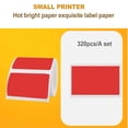 thumbnail image 2 of Matsuzay Papel térmico Etiqueta de impresora térmica Etiquetas de envío Pegatinas térmicas Impresión transparente Papel de recibo térmico para Kits de mantenimiento de impresoras Tipo5, 2 of 6