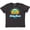 Retro Heather Black, variant on Inktastic Summer Enjoy the Sunshine Delray Beach Florida in Blue Youth T-Shirt