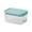Light Blue, variant on Ohufall 22 Cell Silicone Ice Tray With Lid Food Grade Home Ice Cream Popsicle Maker Easy Release