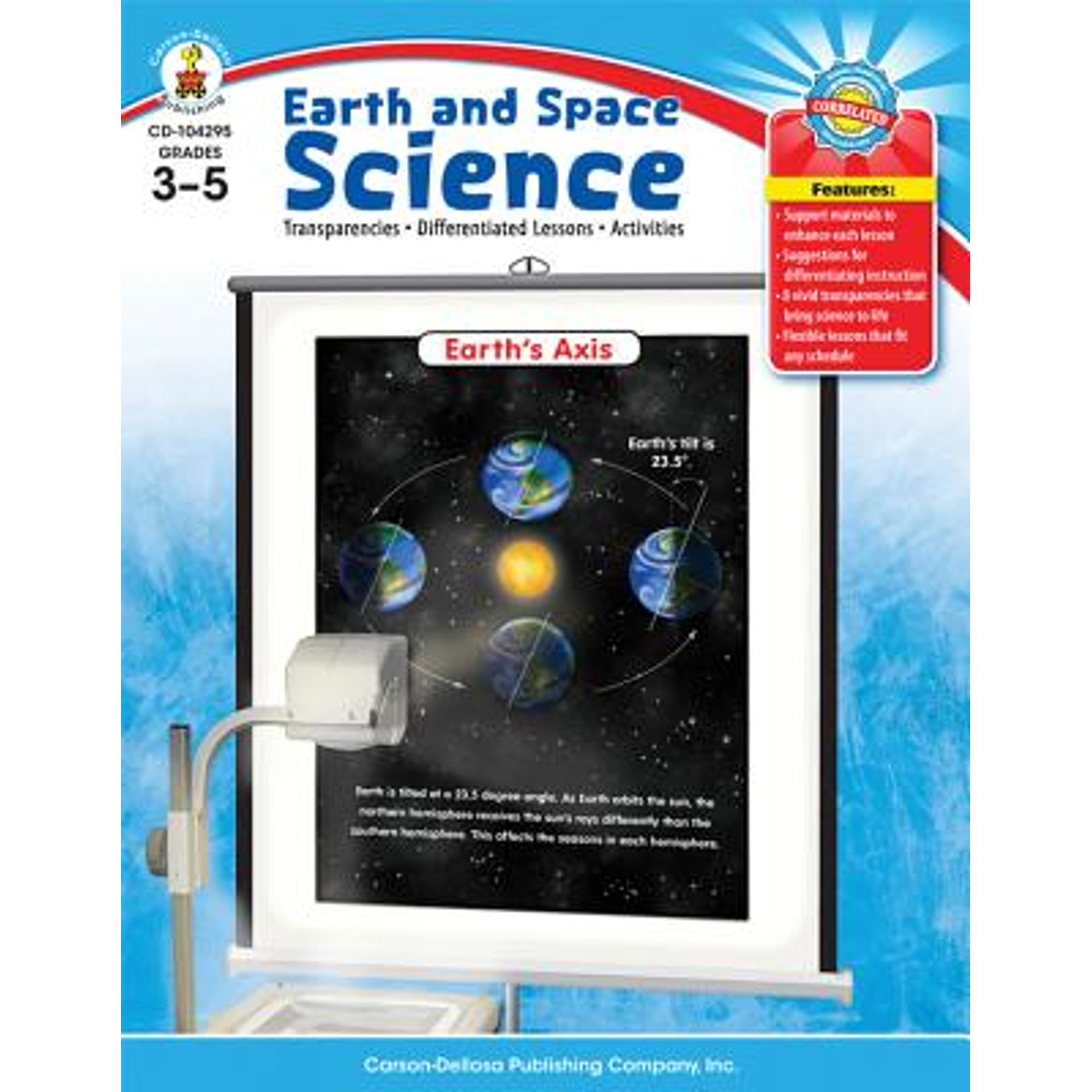 Pre-Owned Earth and Space Science, Grades 3 - 5: Transparencies ...