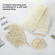 thumbnail image 5 of Wosthever Tiras de baño de Sisal, 3 uds., guante de baño práctico, cuidado de la piel, cómodo, relajante, fácil almacenamiento, herramienta Juegos de accesorios de baño, 5 of 6
