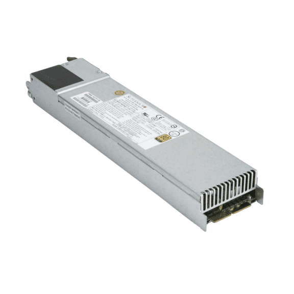 Pre-Owned Supermicro PWS-1K21P-1R 1200W 1U Gold Level PWS With PMBus Power Supply