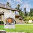 thumbnail image 2 of Double-Sided Garden Flag 12x18 Fall Yard Decor Outdoor Garden Welcome Flag for Lawn Farm and Patio Banner (Hayrides Pumpkins), 2 of 5