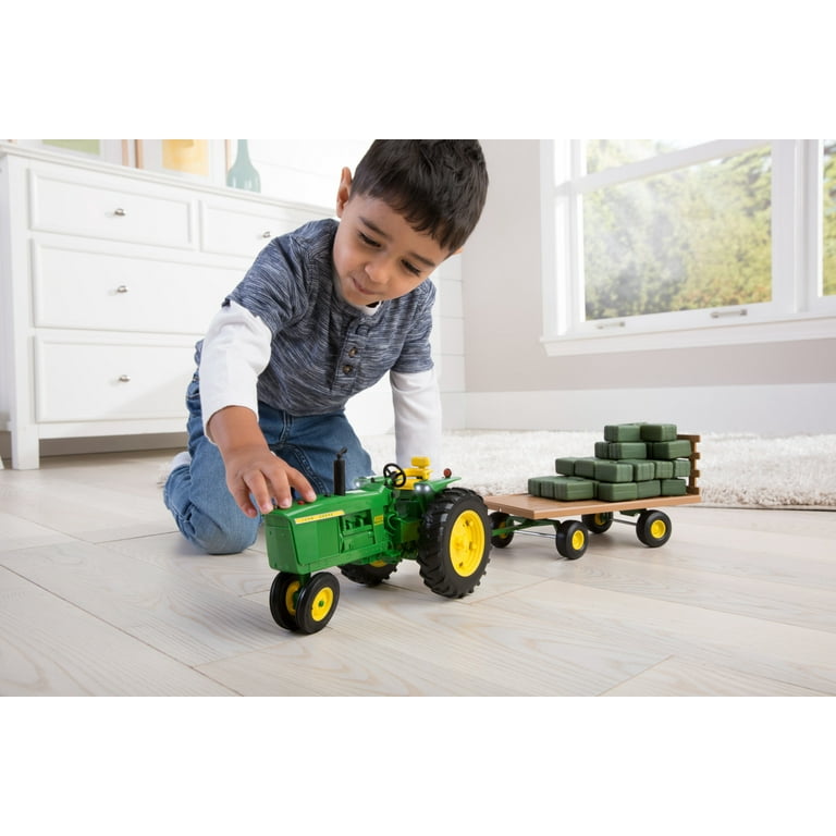 John deere best sale toy hay wagon