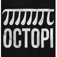 thumbnail image 2 of Octopi Day Math Geek Nerd Octopus Plus Size Long Sleeve Graphic Tee Shirt Brisco Brands 2X, 2 of 5
