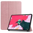 thumbnail image 2 of PANDACO Rose Gold Leather Folio Case with Smart Cover for iPad Pro 12.9-inch (2018-2021), 2 of 5