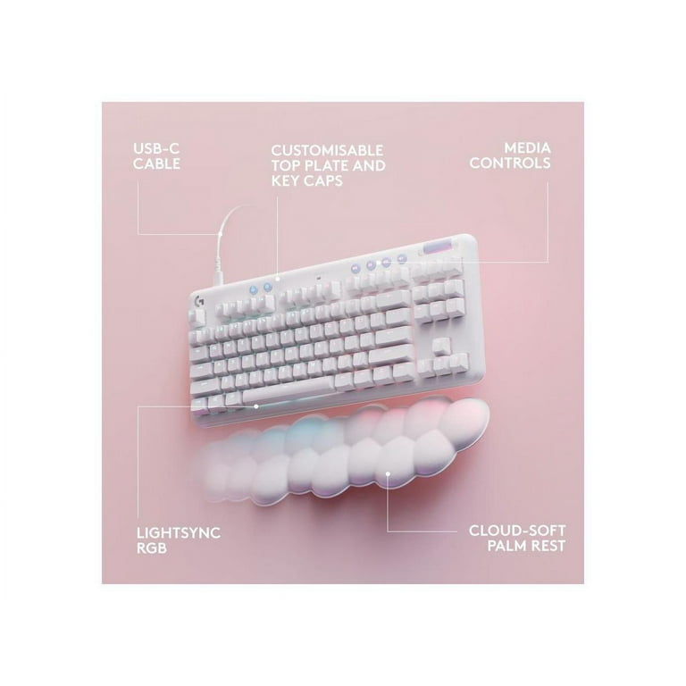 Logitech G713 RGBホワイトキーボード本体 G713 TKL Mechanical Gaming Keyboard with RGB | Logitech G