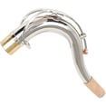 thumbnail image 1 of HOOWIFFY Collier de Saxophone Ténor Lot de 1 avec Design Ergonomique en Laiton Argenté, 1 of 8