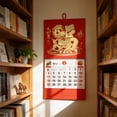 thumbnail image 5 of Coollooc 2026 Chinese Wall Calendar Monthly The Year of Horse Year Wall Hanging Calendar, Spring Festival Horse New Year Calendar, Chinese Lunar Year for Home Office School Wall Decor(J Style), 5 of 6