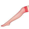 thumbnail image 1 of Outfmvch Bas pour Femmes Leggs Collants pour Femmes Transparents à la Taille Collants Résille Bas pour Femmes Collants pour Femmes Culotte et Bas Collants pour Femmes Rouge A, 1 of 2