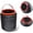【1000+ bought since yesterday】, variant on Kitchen Trash Can, Step-On Garbage Can with Lid, Tall Kitchen & Bathroom Trash Can, Small Office Waste Bin, Black - Xuniizn