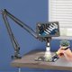 thumbnail image 2 of RIEVBCAU flexible microscope arm stand, adjustable metal mount, compatible with, 2 of 5