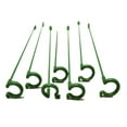 thumbnail image 3 of Plant Support Stakes, Green Garden Stakes for Potted Plants Indoor Outdoor, Orchid Tomato Rose Single Stem Support, Sturdy & Reusable, 10PCS 17cm, 3 of 8