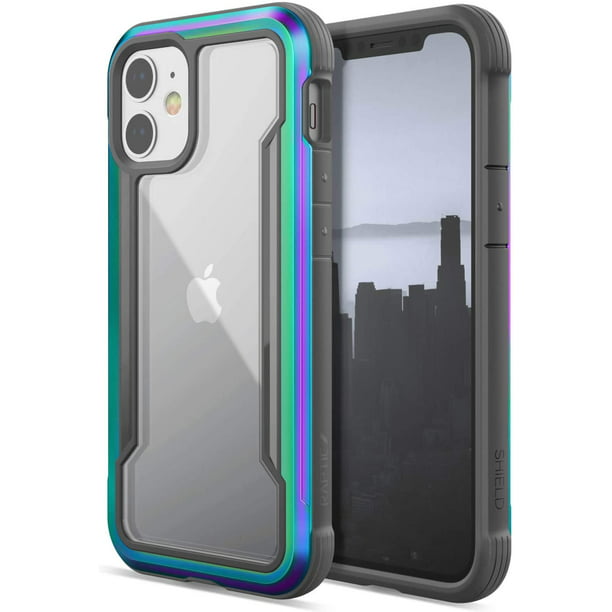 X Doria Raptic Shield Iphone 12 Mini Case Protective Cover For Military Tests In Case Quality Anodized Aluminum Tpu And Polycarbonate For Apple Iphone 12 Mini Iridescent Walmart Com