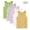 U, variant on Avrnliq Girls Cotton Tank Tops 5 Pack Soft Racerback Sleeveless Tops Basic Everyday Layering Tank for Kidss & Kids 2-12 Years,Size 6-7 T