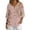 Multicolor-Q, variant on Daiosportswear Linen Shirts for Women Loose Fit Notched V Neck 3/4 Sleeve Summer Tops Dressy Button Flower Print Work Blouse,Womens Tops Multicolor-Q XL(XL)