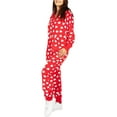 thumbnail image 2 of Michellecmm  Women Men Couples Pajamas Bear/Heart/Penguin/Crutch Print Sleepwear, 2 of 9