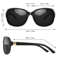 thumbnail image 4 of Gafas de sol SIPHEW polarizadas cuadradas con protección UV400 para mujer, 4 of 6