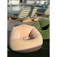 thumbnail image 6 of Inflatable Beanless Bean Bag Chair Lounge Sofa, 45x45x28"- Beige, 6 of 10
