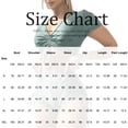 thumbnail image 2 of IYYVV Womens High Waisted Bikini Sets Short Sleeve V Neck Two Piece Swimsuit Ruched Side Tie Bathing Suit Navy 2XL, 2 of 7