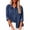 Dark Blue, variant on KLHDSF Denim Shirt Women Long Sleeve Button Down Western Jean Shirts Collared, Roll Up, with Pockets, Baggy, Lightweight, Shacket, Casual Office Dark Blue L
