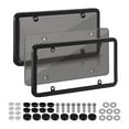 thumbnail image 1 of koolsoo Universal American License Plate Frame Cover, Holder, Car Plate Frame, Number Black, 1 of 7