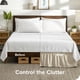 thumbnail image 4 of Faldón de Cama Bare Home Ajustable 15 Pulgadas Color Arena Tamaño Queen, 4 of 6