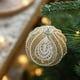 thumbnail image 4 of Fiudx Bolas Navideñas, Diseño Festivo En Dorado, Rojo, Azul y Blanco, Exquisito Detalle de Cuentas y Lentejuelas, Decoración Navideña de Invierno, Perfectas para Árbol de Navidad y Fiestas, Tamaño de, 4 of 6