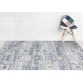 thumbnail image 5 of Amer Rug HAM75376 5 ft. 3 in. x 7 ft. 6 in. Hamilton Modern Power-Loomed Rug, Blue, 5 of 5