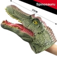 thumbnail image 4 of Marionetas de mano de animales para niños, juguetes de goma divertidos para niños, forma de tiburón y dinosaurio, guantes para jugar a la simulación, regalo para niños, 4 of 5