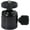 Black, variant on Drrntien Round Head Tripod Head with 1/4" 3/8'' Hot Shoe 360 Rotatable Round Head Camera Mount Adapter Ballhead for Tripods